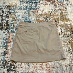 Khaki Skort: Jamie Sadock